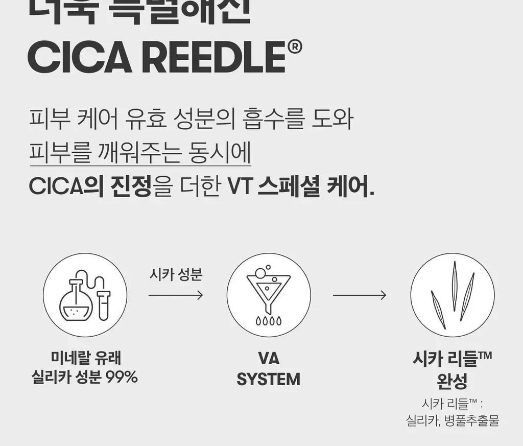 [모공케어] VT 마일드 리들샷 50 에센스 50ml 상세페이지 7